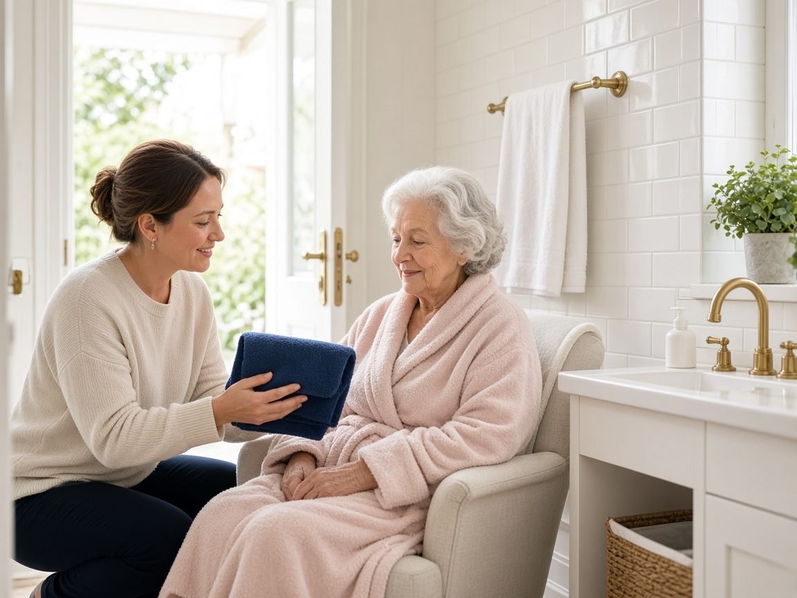 Personal care and hygiene help at home in Massachusetts